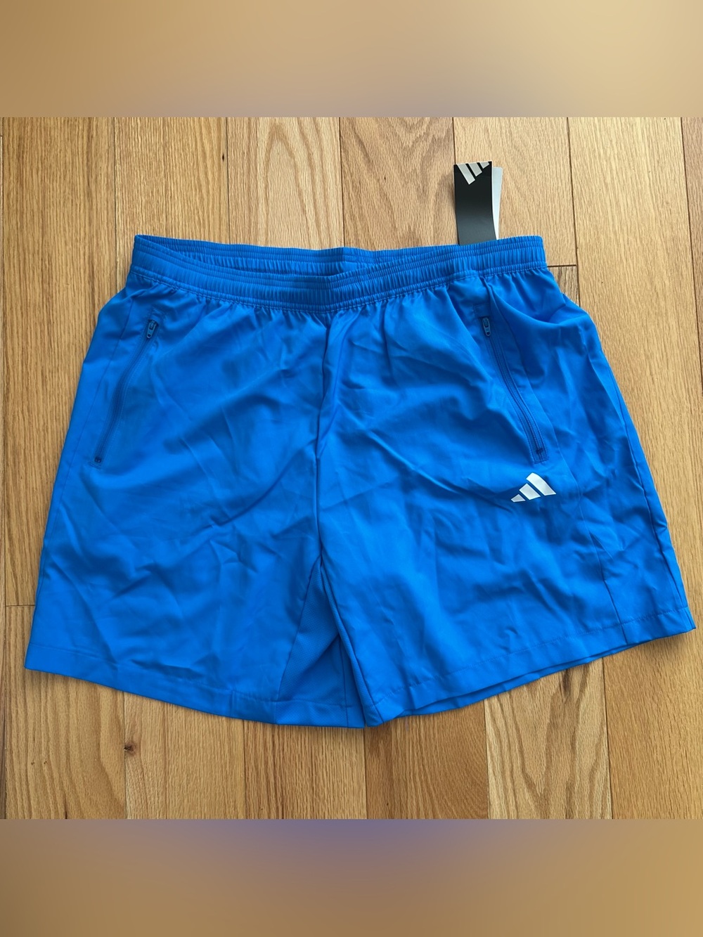NWT Adidas blue shorts men XL